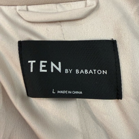 Aritzia Ten By Babaton Tan Blazer Sold Out L Classy - Picture 4 of 5